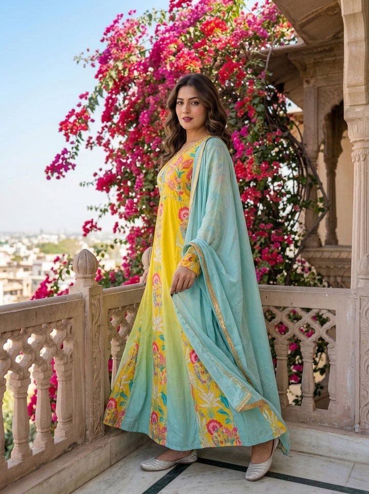 Apricity - Warmth Of The Sun Gown Set