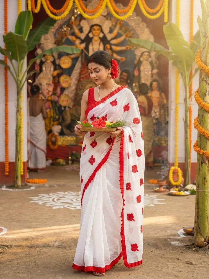 Kanak Roshni Cotton Silk Saree