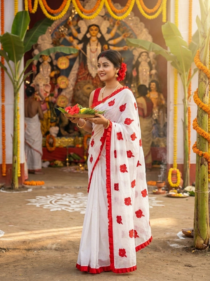 Kanak Roshni Cotton Silk Saree