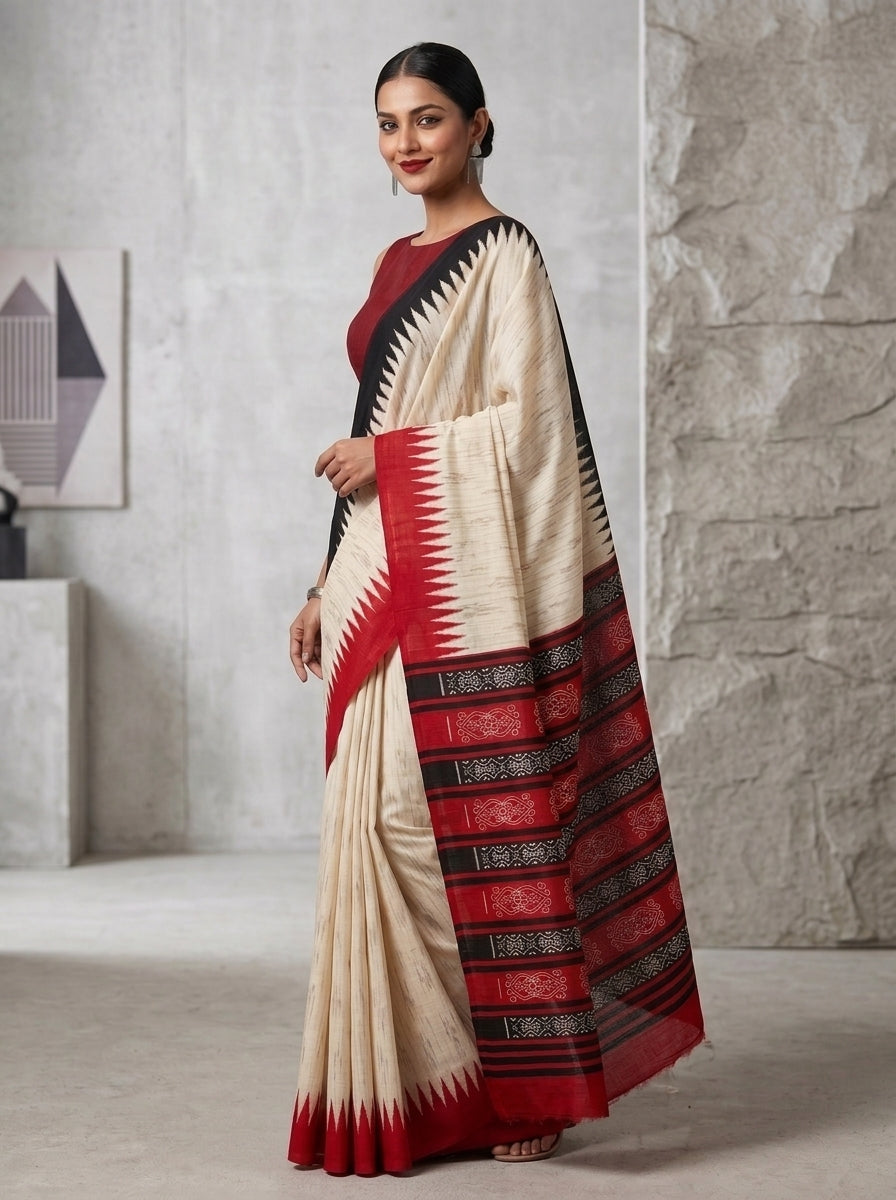 Silk Beneath Skies Fancy Silk Saree