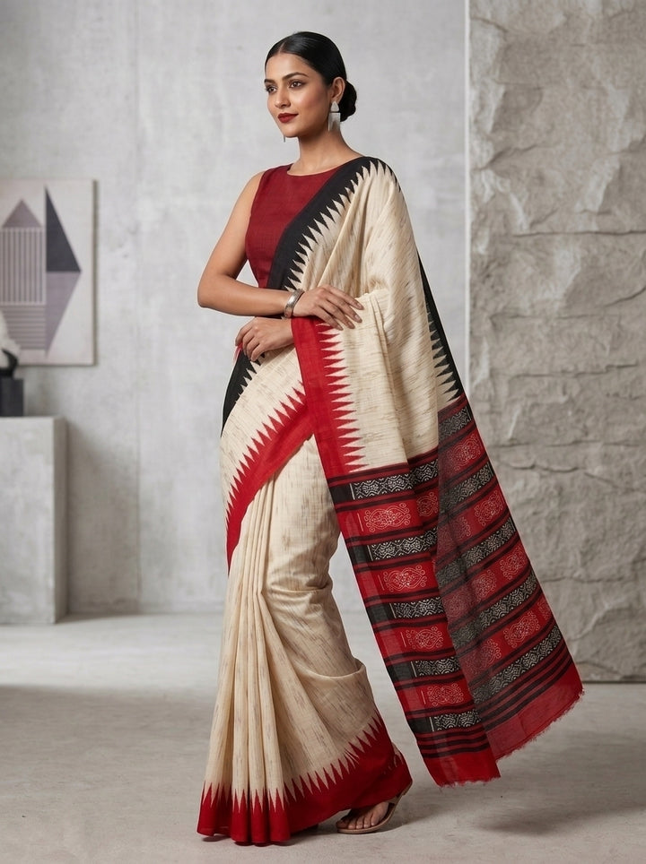 Silk Beneath Skies Fancy Silk Saree