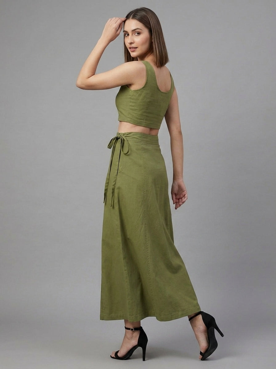 Classic Green Underskirt (Petticoat ) Olive Green