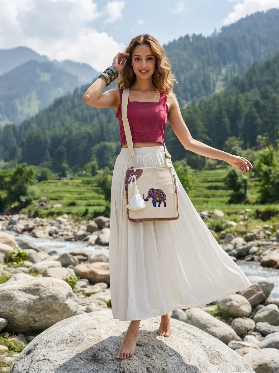 The Sacred Wanderer - Sling Bag