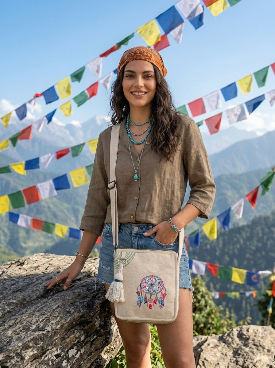 The Sacred Wanderer - Sling Bag