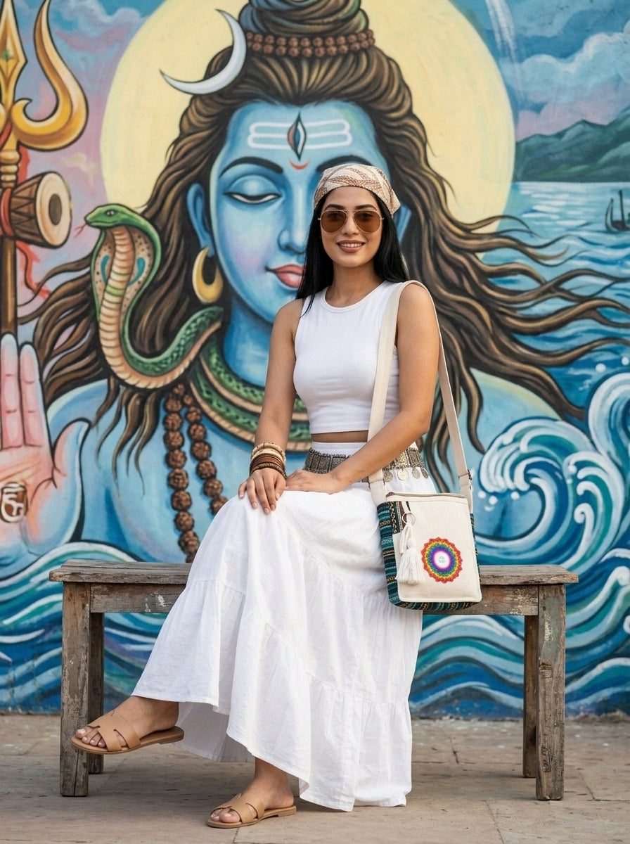 The Sacred Wanderer - Sling Bag