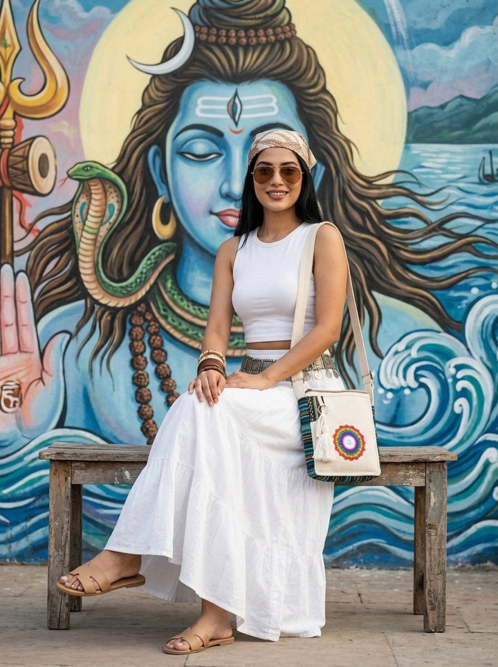 The Sacred Wanderer - Sling Bag