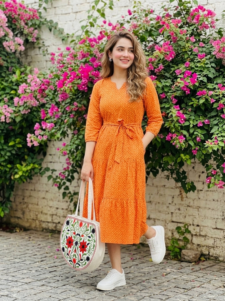 The Floral Tapestry - Embroidered Tote Bag