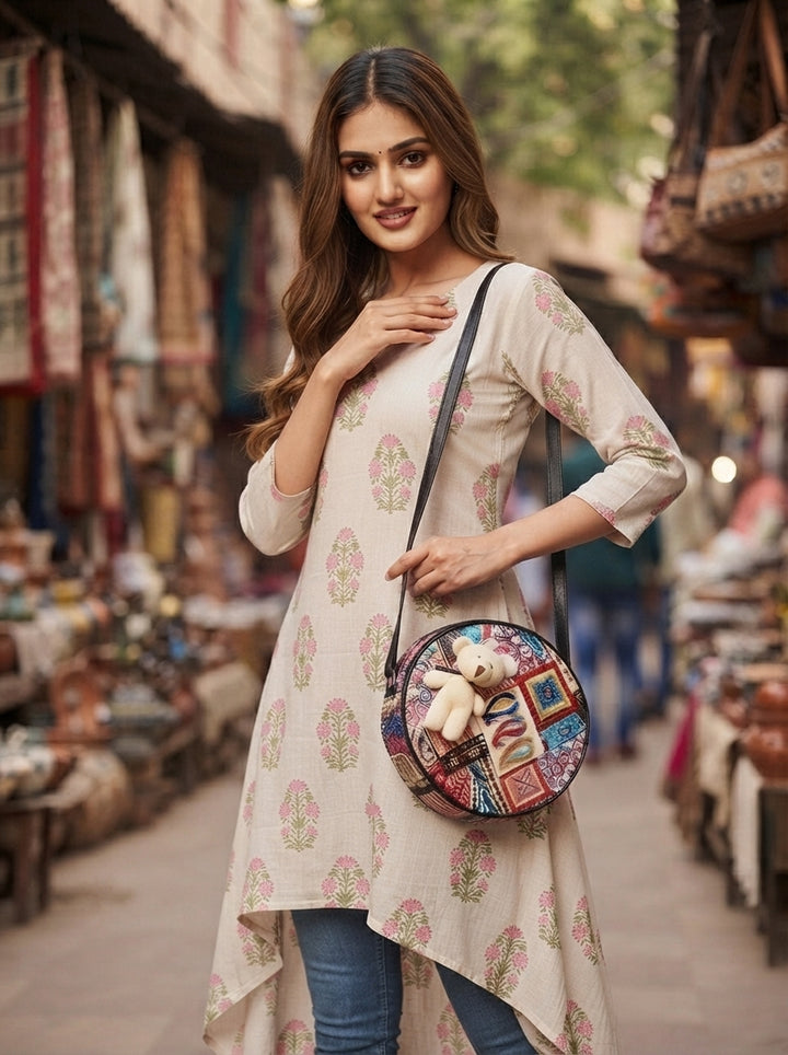 Be My Teddy -  Round Sling Bag