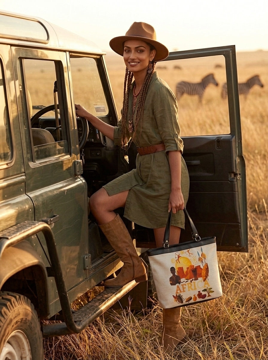 Cause It's Africa - Tote Bag