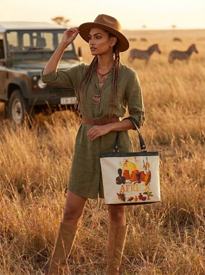 Cause It's Africa - Tote Bag