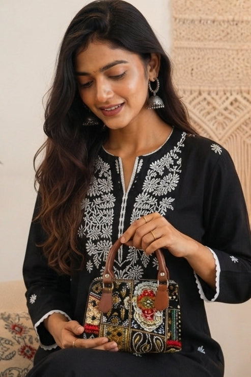 Finding Beauty-  Hand  Bag