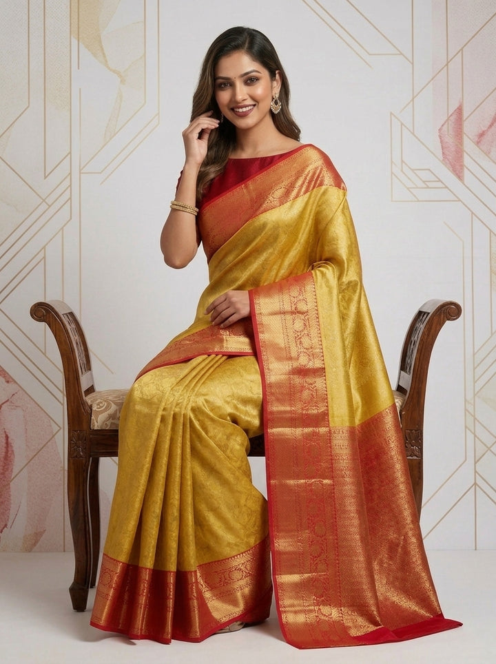 Timeless Heritage - Banarasi Tissue Silk