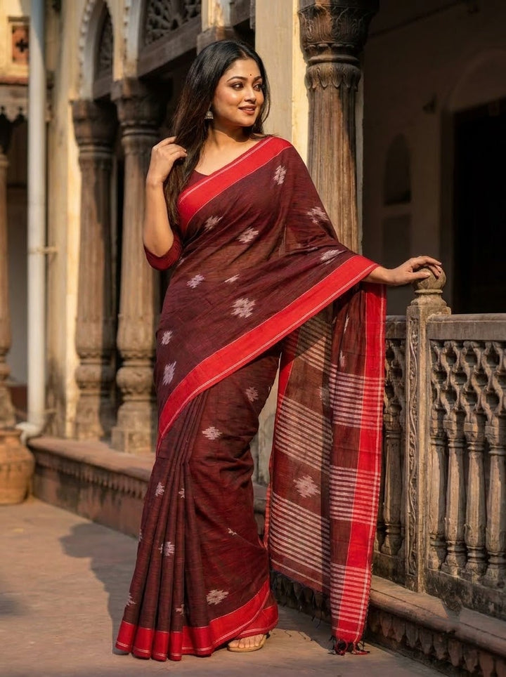 khadi reverie  - Cotton Saree