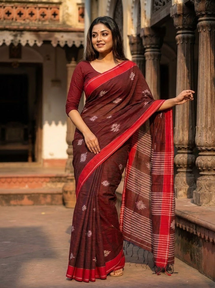 khadi reverie  - Cotton Saree