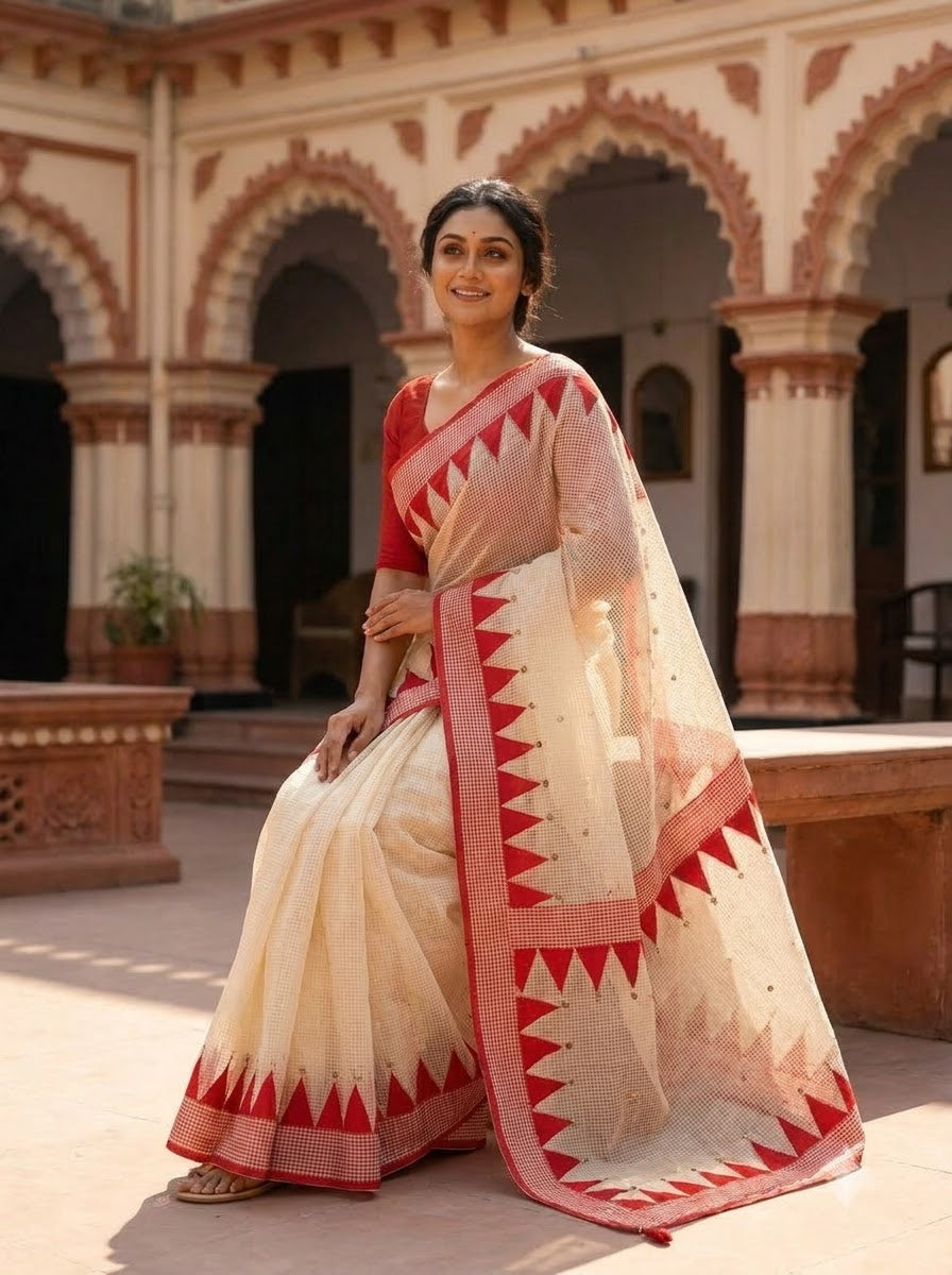 Yashaswini Kota Dhonekhali Cotton Saree