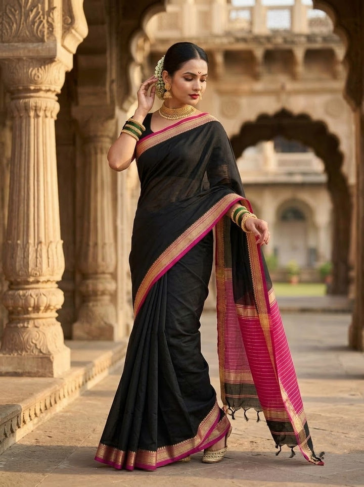 Navi Saaj - Muga Maheswari Cotton Saree