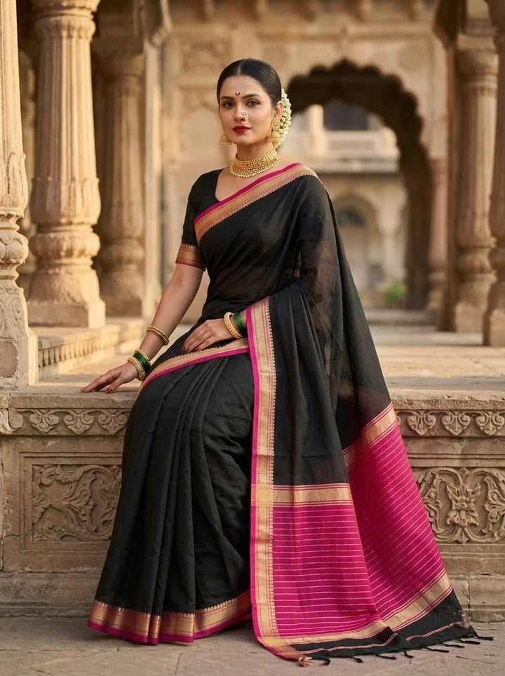 Navi Saaj - Muga Maheswari Cotton Saree