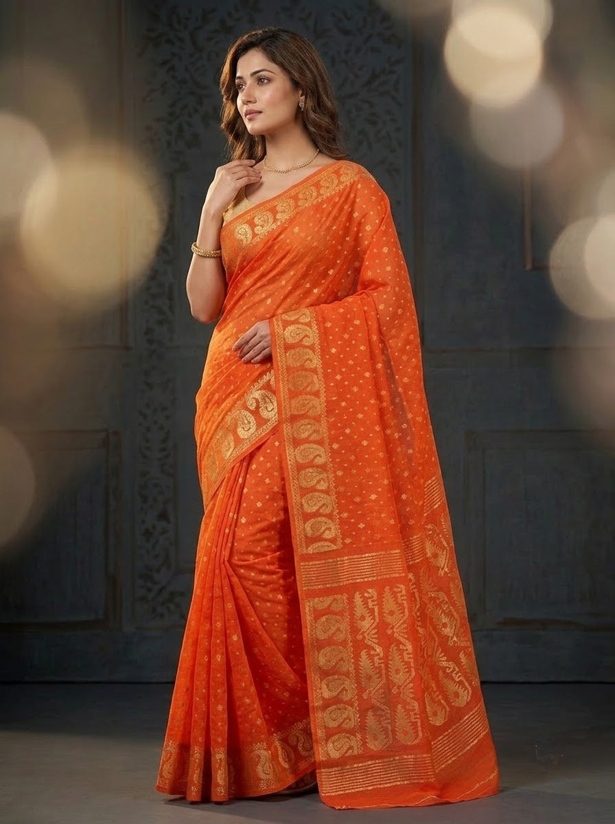Ruposhi Bangla -Jamdani Saree