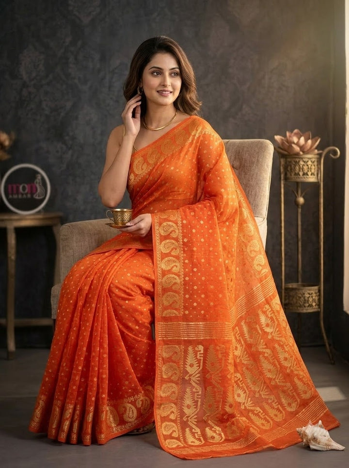 Ruposhi Bangla -Jamdani Saree