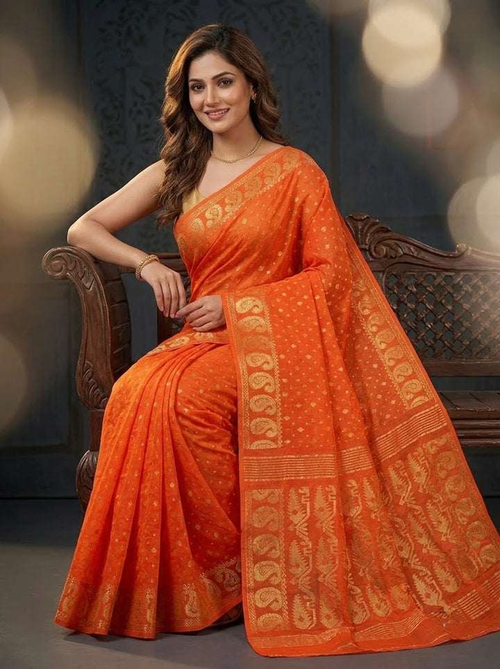 Ruposhi Bangla -Jamdani Saree