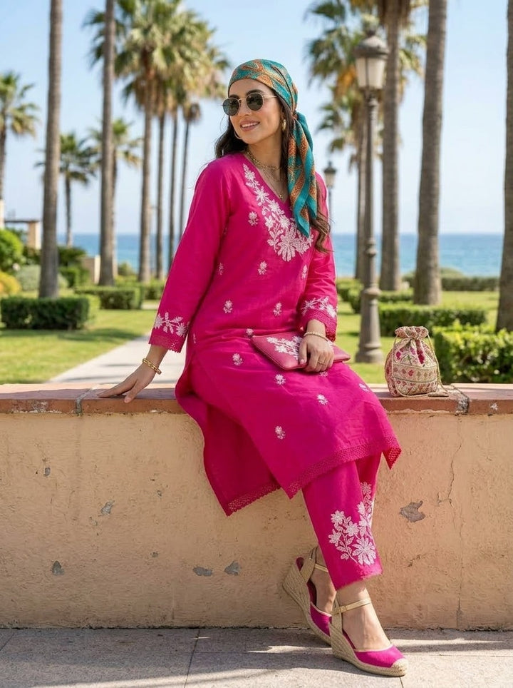 A Lady of Distinction Cotton Co-Ord Set