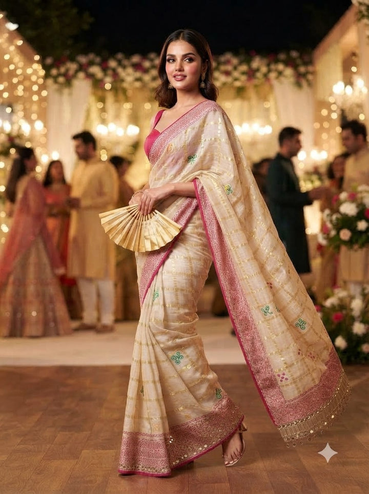Timeless Diva Viscose Georgette Saree