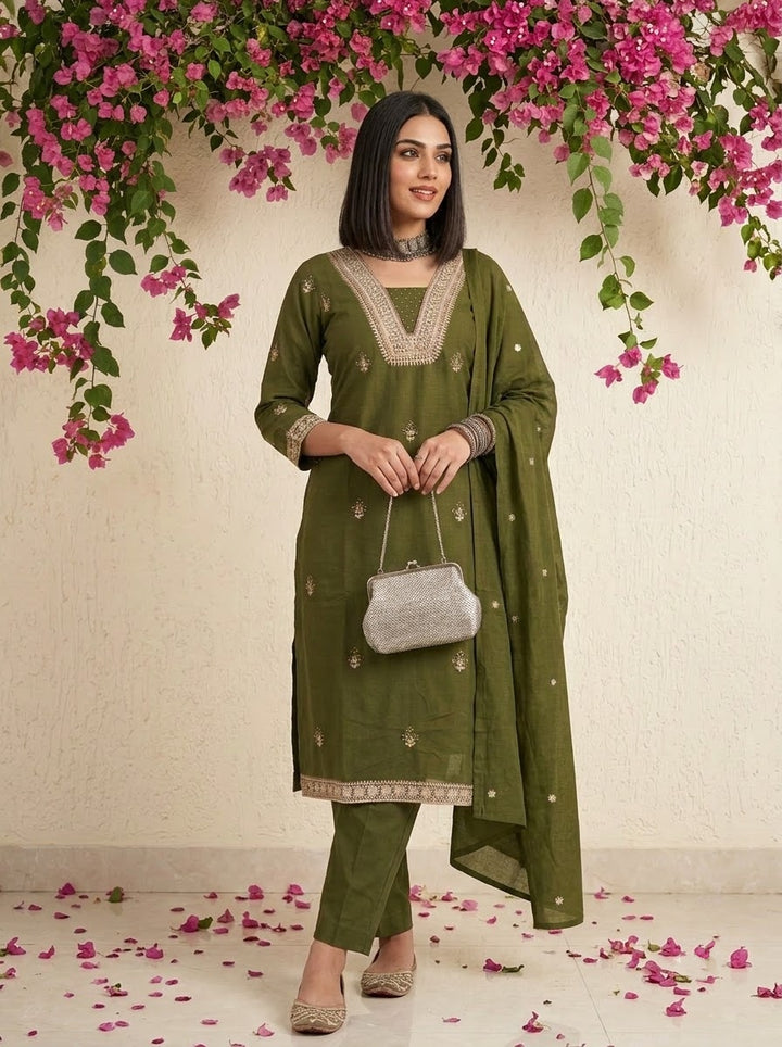 Falling for You Cotton Kurti Set