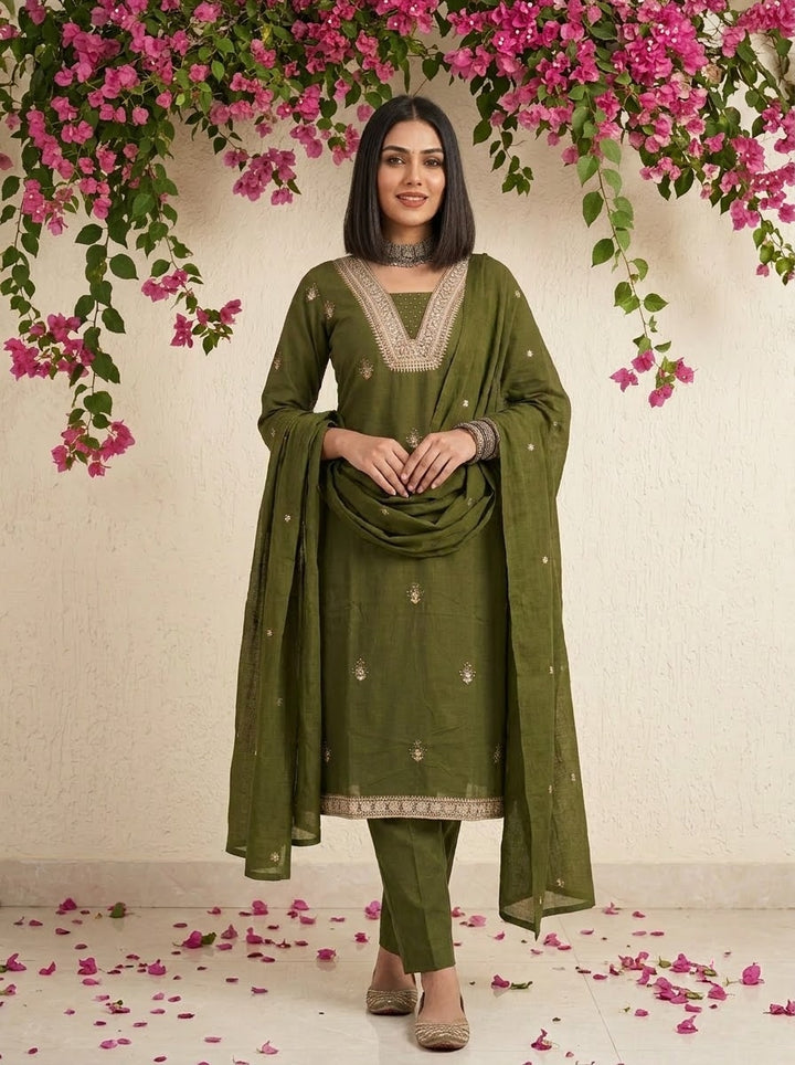 Falling for You Cotton Kurti Set