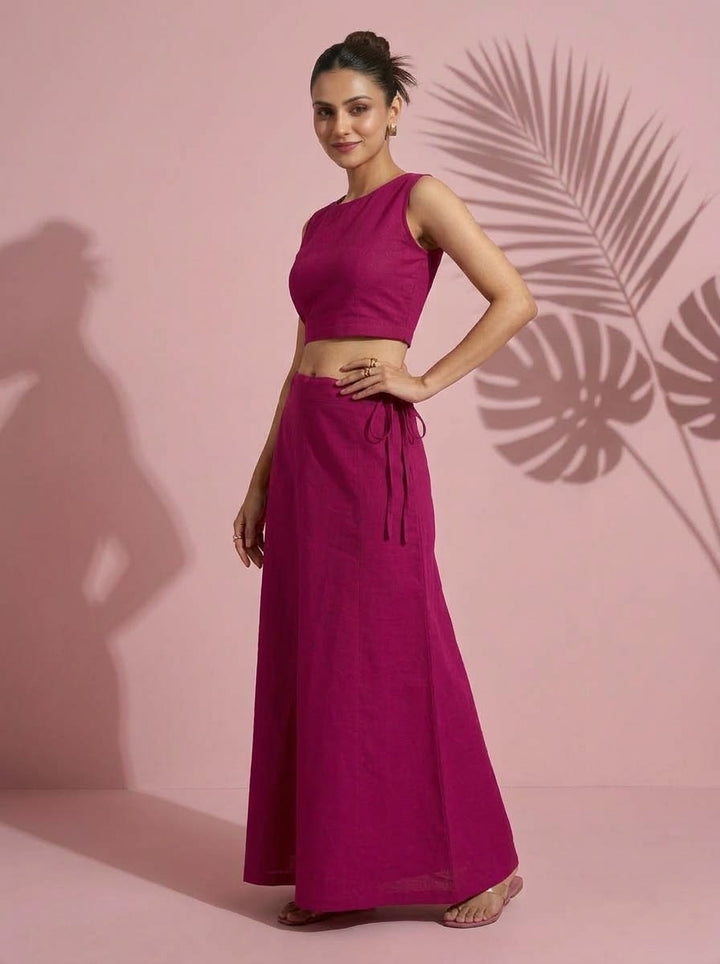The Comfort Layer - Underskirt (Petticoat) Dark Berry Pink