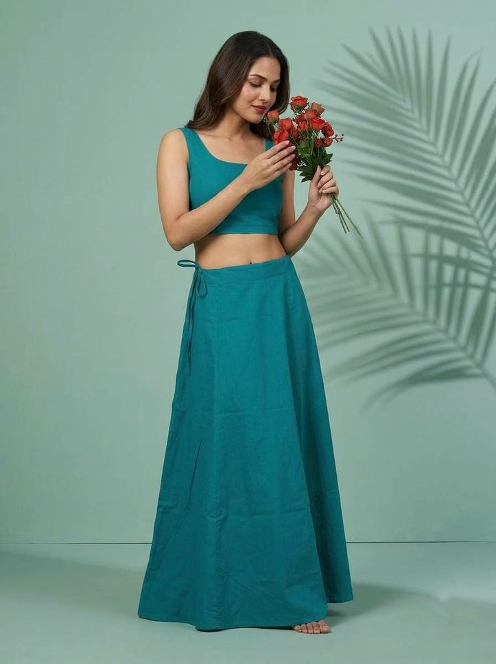The Comfort Layer - Underskirt (Petticoat) Teal Blue