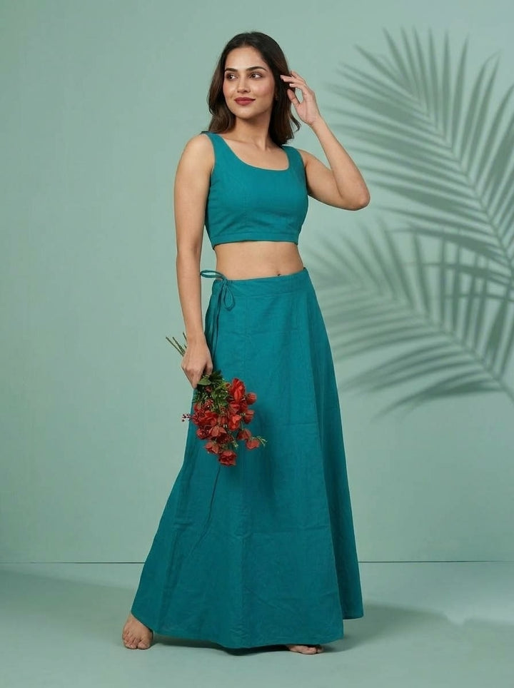 The Comfort Layer - Underskirt (Petticoat) Teal Blue