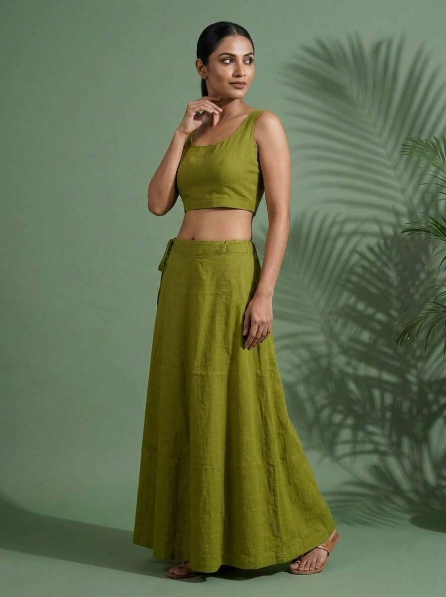 The Comfort Layer - Underskirt (Petticoat) Sap Green