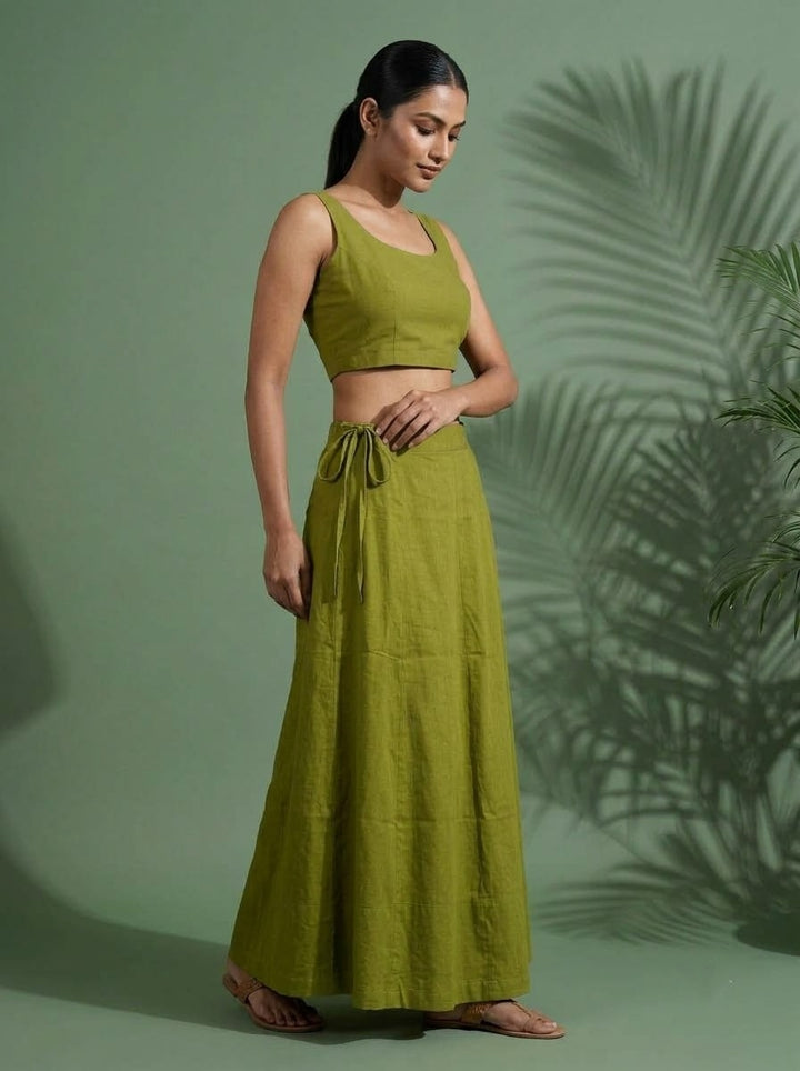 The Comfort Layer - Underskirt (Petticoat) Sap Green