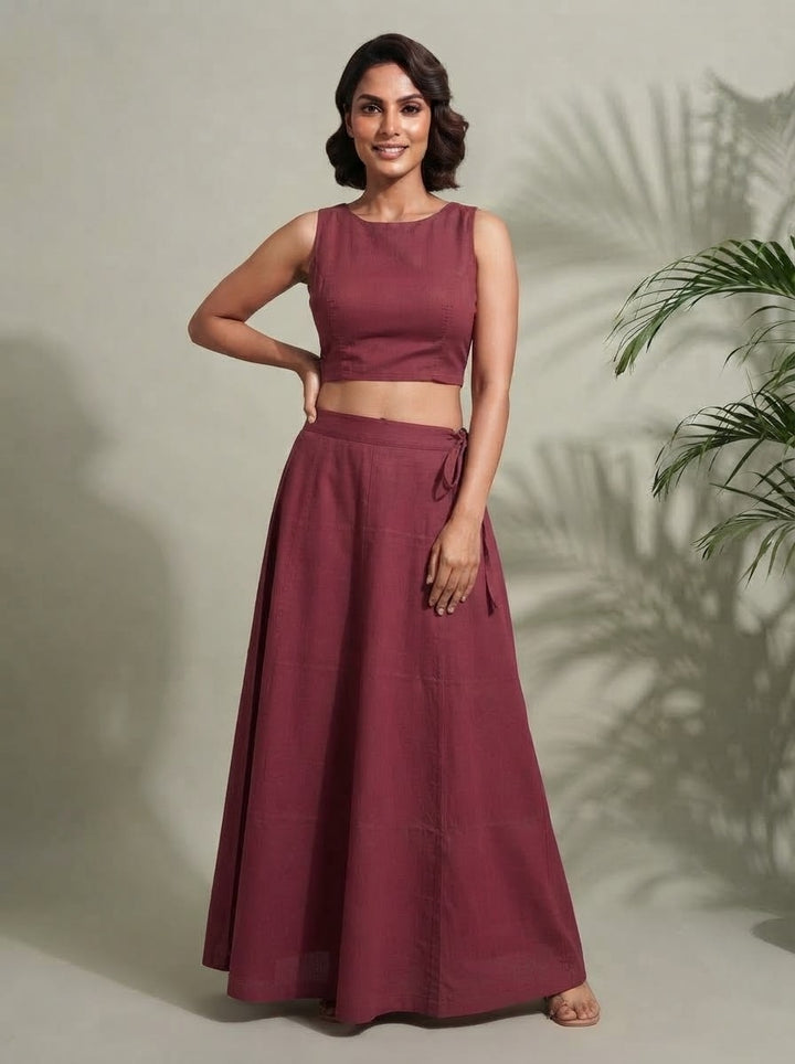 The Comfort Layer - Underskirt (Petticoat) Claret Color