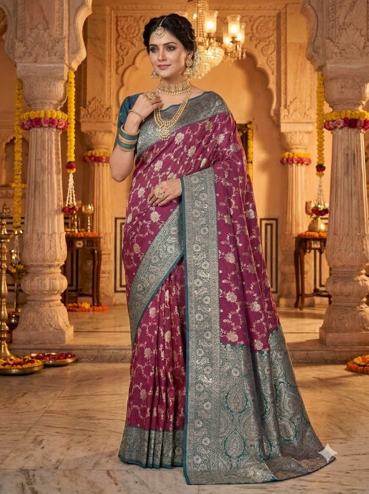Rajvanshi Designer Banarasi Silk Saree