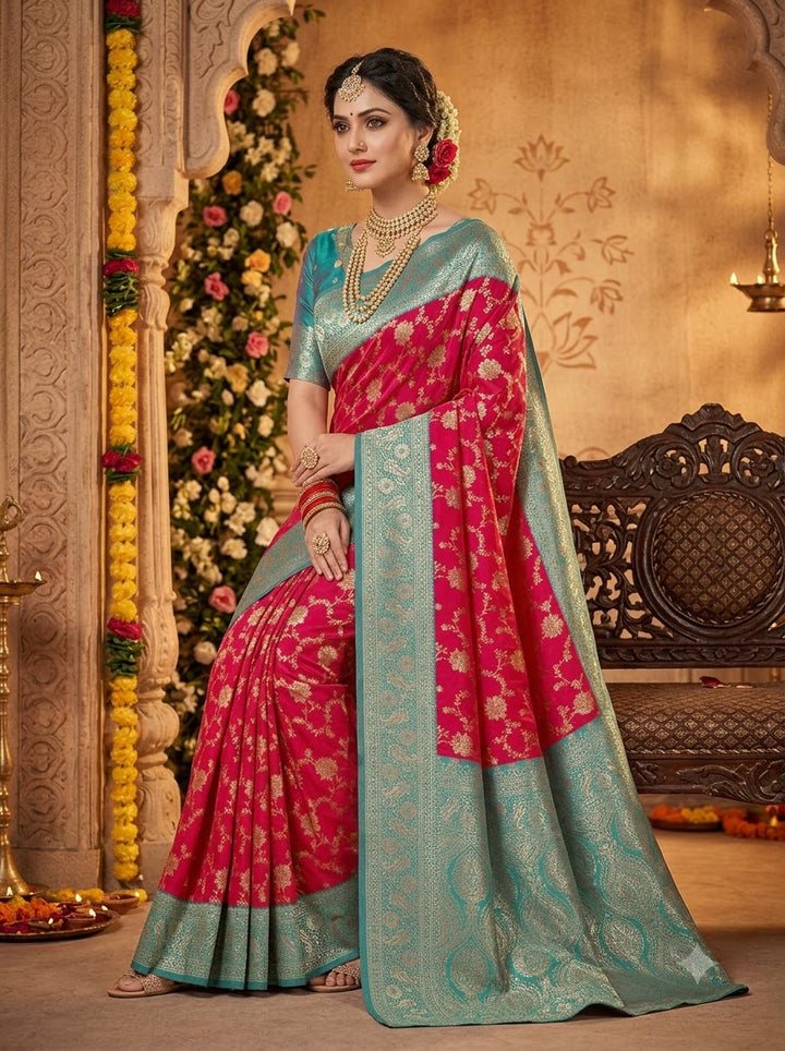 Rajvanshi Designer Banarasi Silk Saree