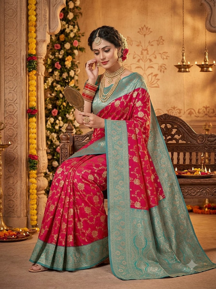 Rajvanshi Designer Banarasi Silk Saree