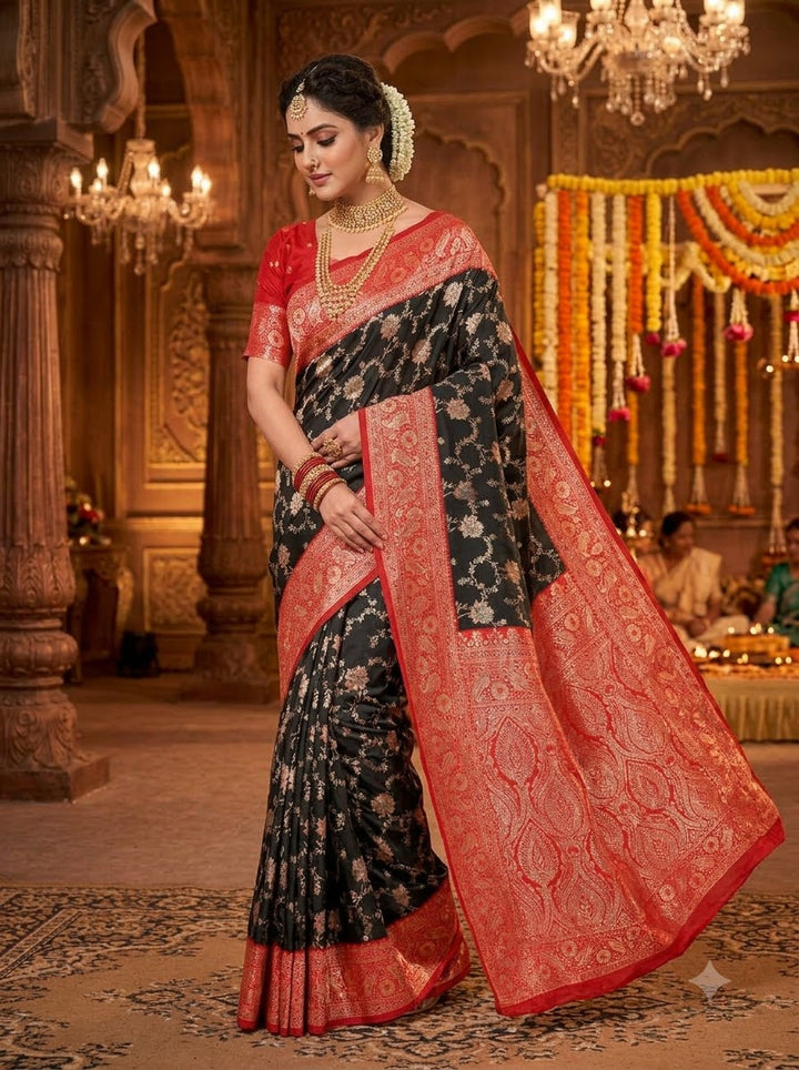 Rajvanshi Designer Banarasi Silk Saree