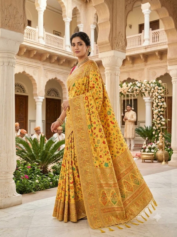 Royal Heirloom Pashmina Silk Saree
