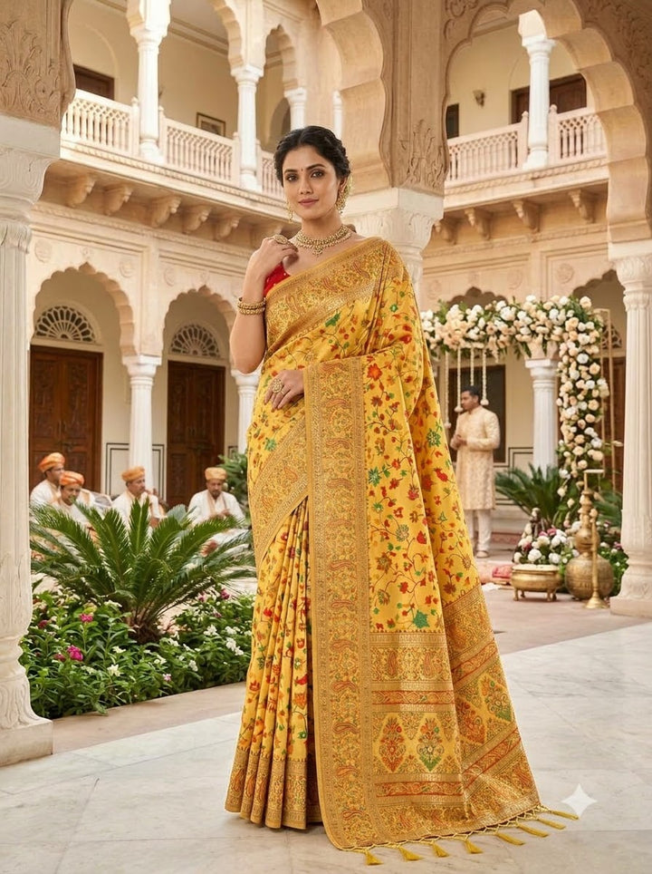 Royal Heirloom Pashmina Silk Saree
