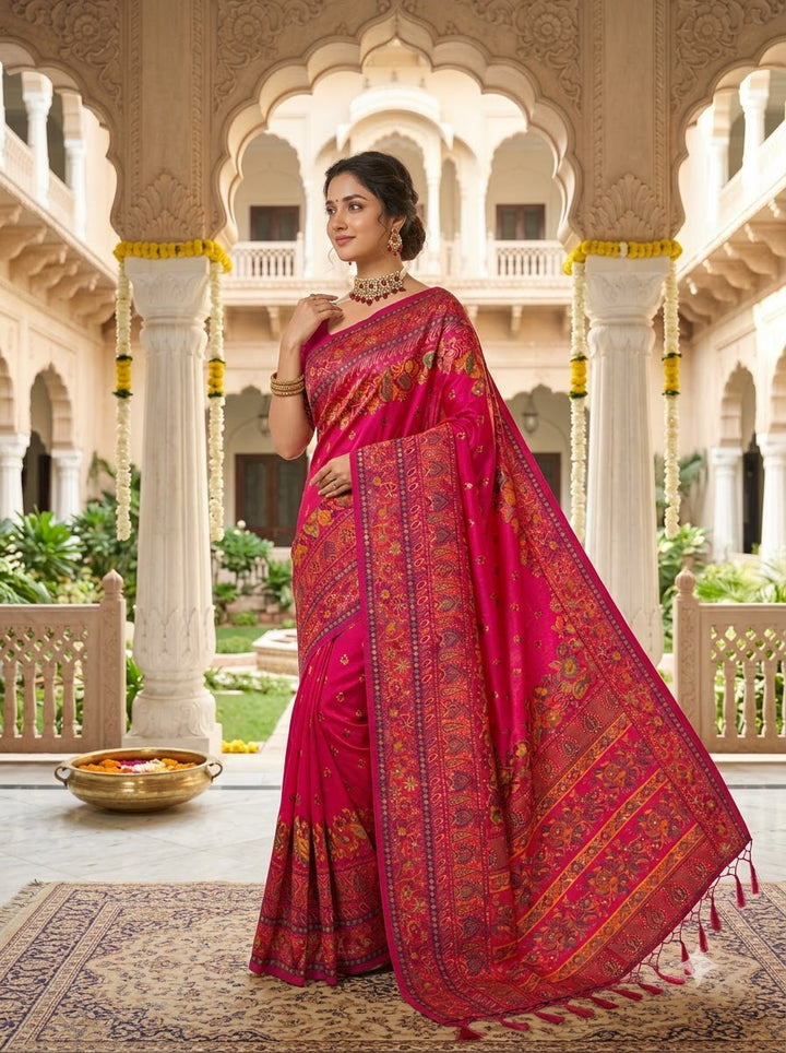 Royal Heirloom Pashmina Silk Saree