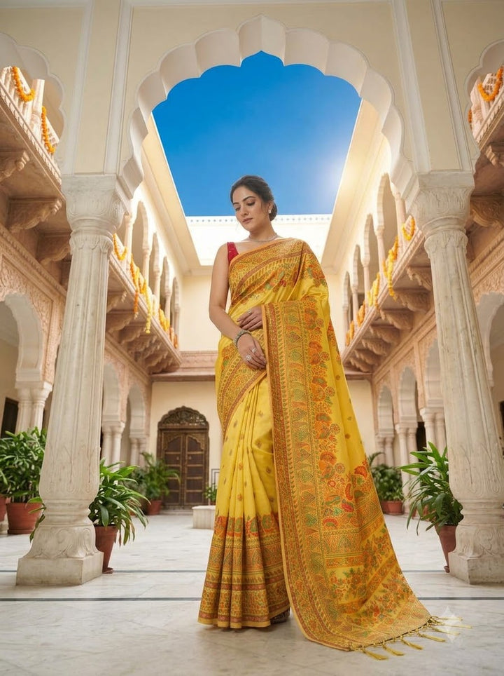 Royal Heirloom Pashmina Silk Saree