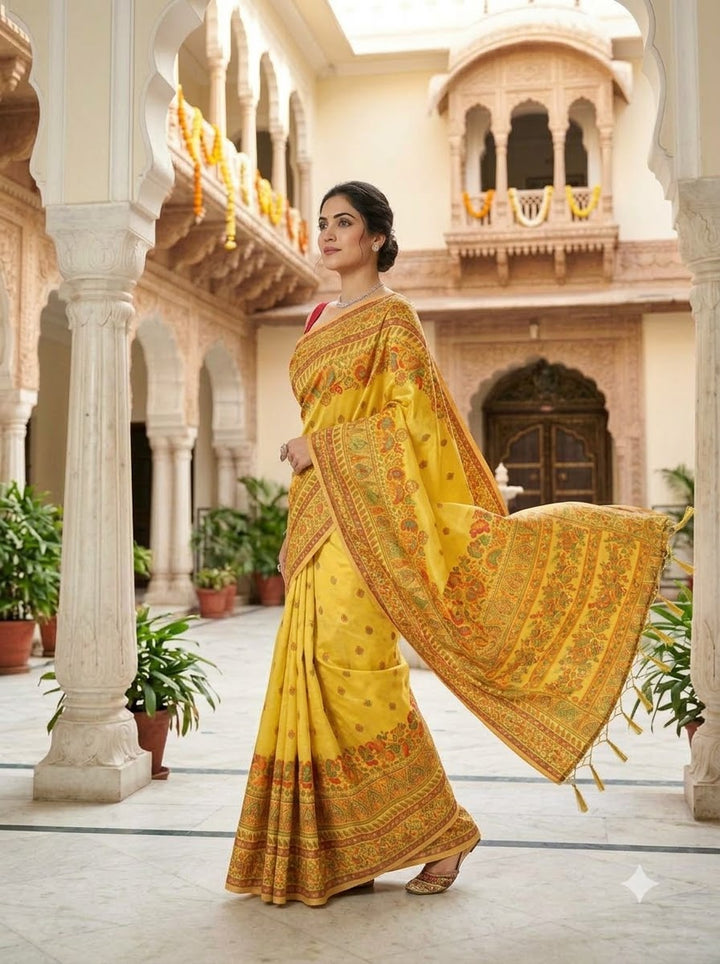 Royal Heirloom Pashmina Silk Saree