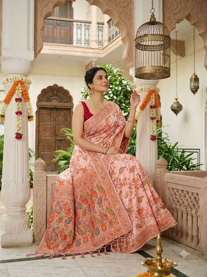 Royal Heirloom Pashmina Silk Saree