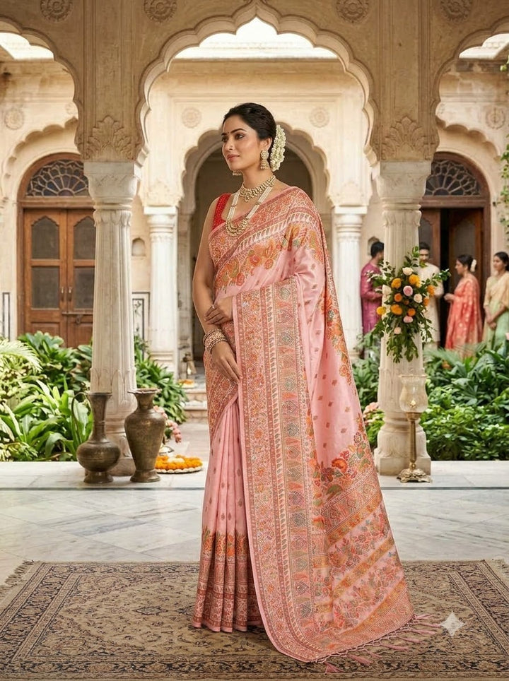 Royal Heirloom Pashmina Silk Saree