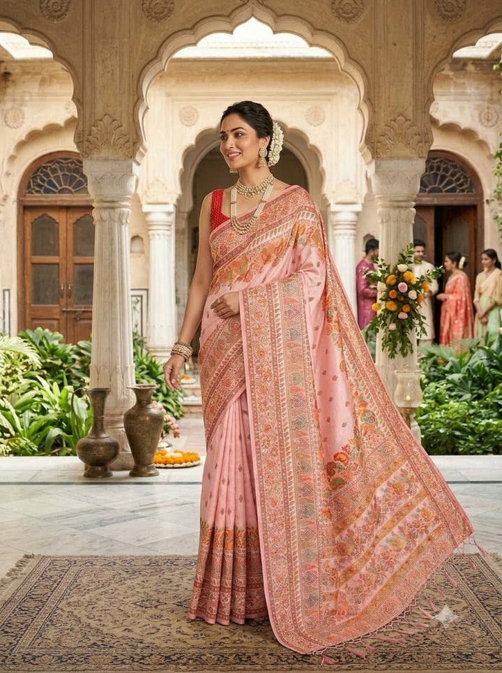 Royal Heirloom Pashmina Silk Saree