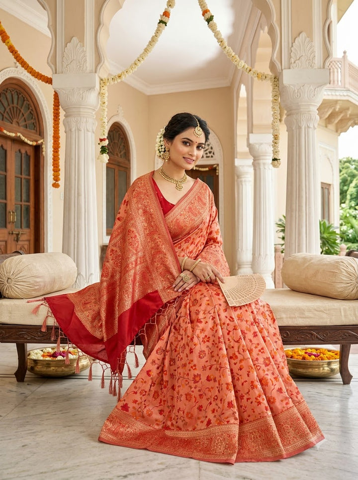 Royal Heirloom Pashmina Silk Saree