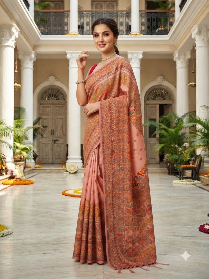 Royal Heirloom Pashmina Silk Saree