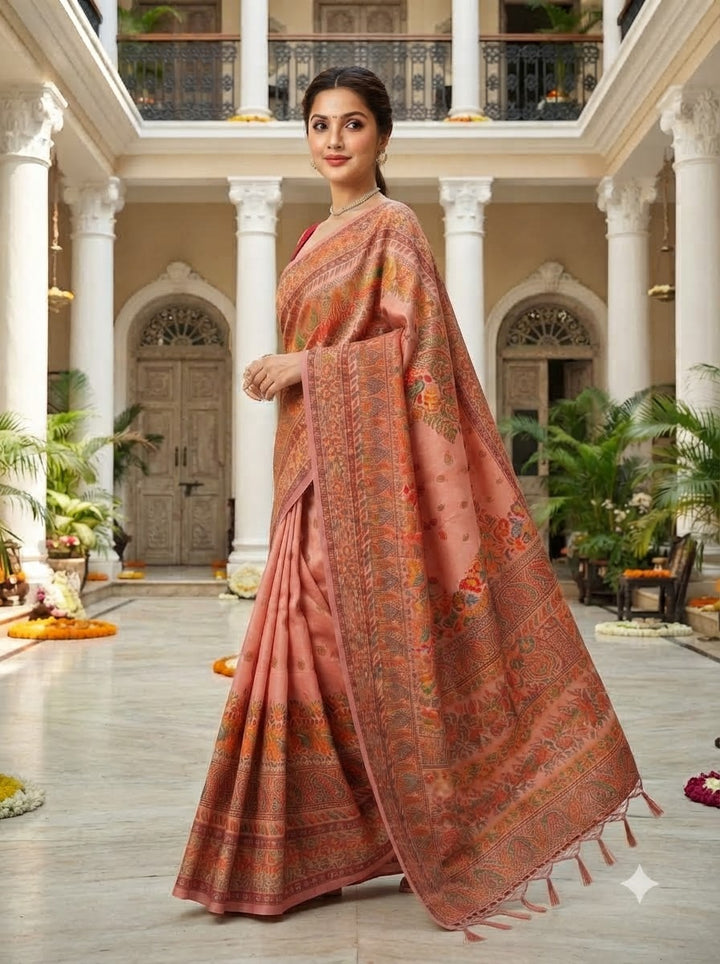 Royal Heirloom Pashmina Silk Saree