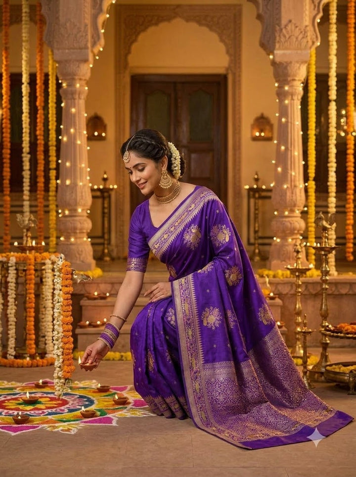 Fairytale Moment Khadi Silk Saree